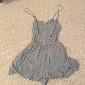 ruffled romper